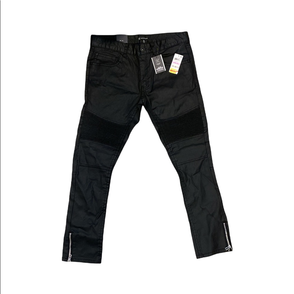 INC ROCKSTAR LEATHER PANTS 32x32